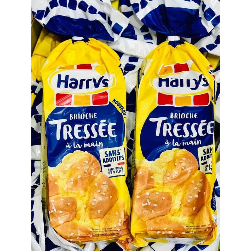 Bánh Mỳ Hoa Cúc Harrys Brioche Tressee 500 gr HP Mart